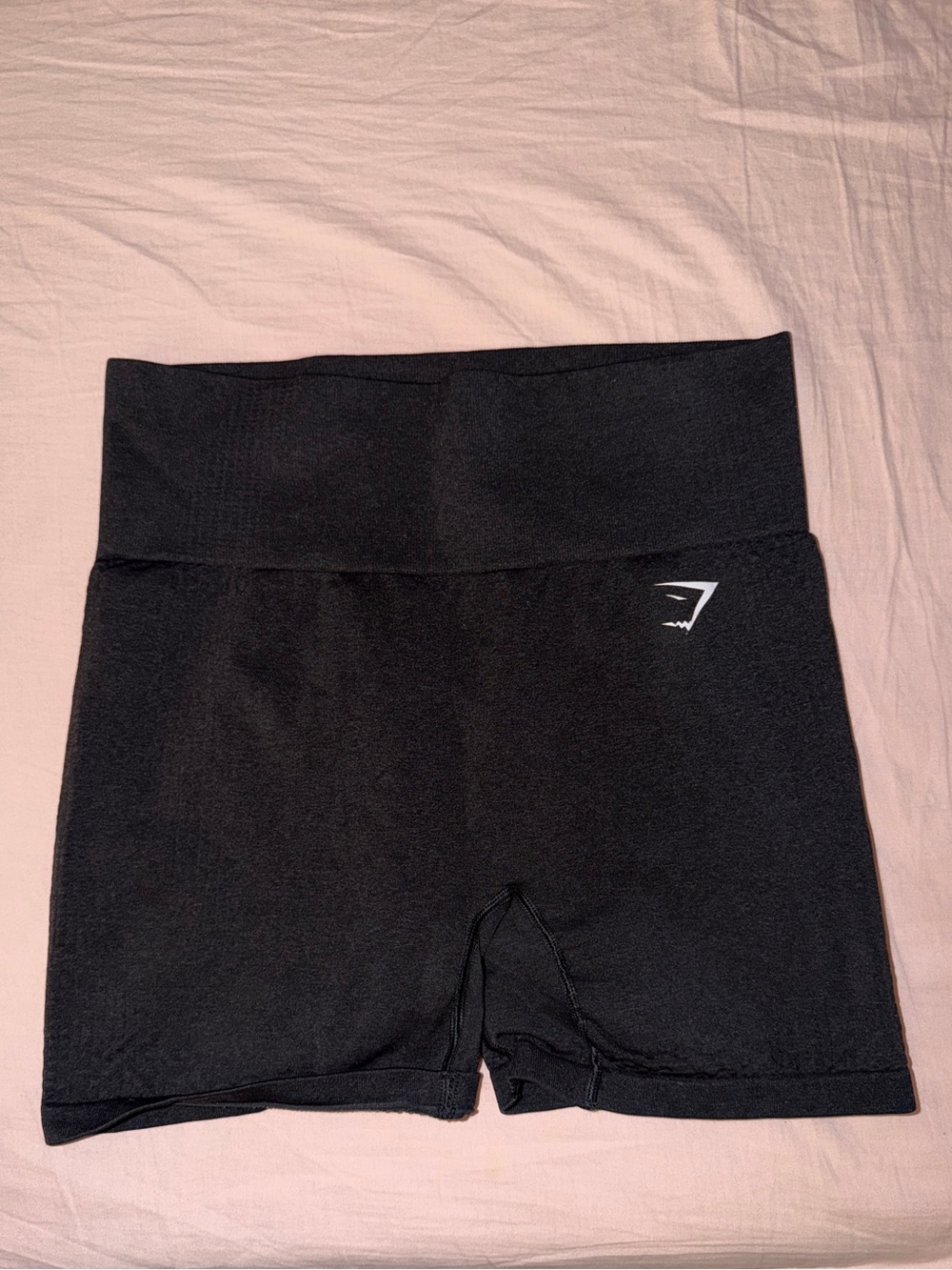Gymshark Black High-Waist Bike Shorts for Women